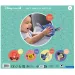 Clementoni Baby: Disney Baby mäkké plyšové loptičky v štyroch rôznych variantoch 1ks