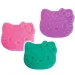Craze Inkee: Vegánske bomby do kúpeľa - tvary Hello Kitty s arómou cukrovej vaty, balenie 3 kusy