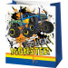 Darčeková taška normálnej veľkosti s motívom Monster Truck 11x6x14 cm