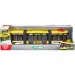 Dickie Toys: Siemens Combino žltá mestská električka s riadením a otvárateľnými dverami - Simba Toys
