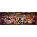 Disney+ – Mickey a priatelia v kapele 1000-dielna panoramatická puzzle s plagátom - Clementoni