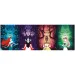 Disney+ - Disney princezné 1000-dielna panoramatická puzzle s plagátom - Clementoni