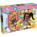 Disney Alice v krajine zázrakov 2 v 1 maxi 24-dielne puzzle a omaľovánka 70x50 cm - Lisciani