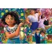 Disney Encanto 2 v 1, 108-dielne puzzle a omaľovánka 50x35 cm - Lisciani