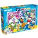 Disney Káčerovo 2 v 1, 108-dielne puzzle a omaľovánka 70x50 cm - Lisciani