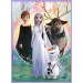 Disney: Ľadové kráľovstvo 2 - Puzzle a pamäťové karty 2 v 1 sade - Trefl: Princezné na svojej zemi