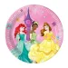 Disney+Princezné 8-dielna sada papierových tanierov 20 cm