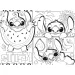 Disney Stitch 2 v 1 maxi 4x48-dielne puzzle a omaľovánka 35x25 cm - Lisciani