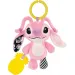 Disney+Stitch Angel plyš s hrkálkou a hryzátkom - Clementoni Baby