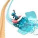Disney Stitch Flextreme dráhová súprava - Simba Toys