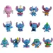 Disney+Stitch mini prekvapivá figúrka v kapsule v tvare ananásu, 4. séria, 1 ks
