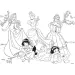 Disney princezné – Kúzlo rozprávkovej záhrady 2 v 1 60-dielne puzzle a omaľovánka 50x35 cm – Lisciani