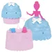 Disney princezné: Mini cupcake prekvapenie bábika 1 ks – Mattel