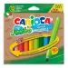 Eco Family Jumbo 12 ks súprava fixiek 6 mm - Carioca