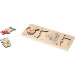 Eichhorn: Drevené puzzle – Roztomilí kamaráti - Simba Toys