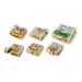 Eichhorn: Drevené skladačky – Puzzle s domácimi zvieratami pre najmenších - Simba Toys