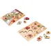 Eichhorn: Drevené zvieracie puzzle s úchytkami v rôznych variantoch 1ks - Simba Toys