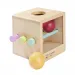 Eichhorn: Montessori drevená krabica na vhadzovanie guľôčok – Hračka na rozvoj zručností pre najmenších - Simba Toys