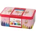 Faber Castell: Sada 33 spojovacích fixiek v kovovej škatuľke s baletným motívom