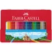 Faber-Castell: Sada farebných ceruziek v kovovej krabičke, 36 ks