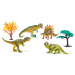 Faunica: 6-dielna hracia sada s dinosaurami - Woodyland