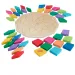 Fisher-Price: Drevená mandala na skladanie farieb - Mattel