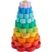 Fisher-Price: Drevená pyramída s krúžkami - Mattel