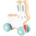 Fisher-Price: Drevený tlačiarik zajac - Mattel