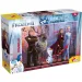 Frozen 2 2 v 1 108-dielne puzzle a omaľovánka 70x50 cm - Lisciani