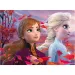 Frozen 2 v 1 60-dielne Eco puzzle a omaľovánka 70x50 cm - Lisciani