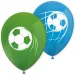 Futbalová lopta vzor balóniky 8 ks sada