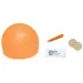 Glowzilla Wubble svietiaca bublinková lopta v neónovo oranžovej farbe 75 cm