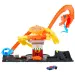 Hot Wheels City: Útok kobre na pizzériu dráha sada - Mattel