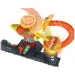 Hot Wheels City: Útok kobre na pizzériu dráha sada - Mattel