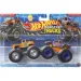 Hot Wheels Monster Trucks: 1956 Hi-Tail Hauler vs 2017 Ford Raptor malá autíčka 2-kusové balenie 1/64 - Mattel