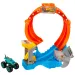 Hot Wheels Monster Trucks: Spiral Shark Smash herná súprava s autíčkom Mega-Wrex – Mattel