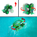 Hot Wheels Monster Trucks diaľkovo ovládaná amfíbia Great Bite 1/15 - Mattel