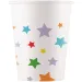 Hviezdičkový papierový pohár, 8-dielna sada, 200 ml
