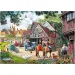 Idylický život 2x500 dielikov puzzle - Trefl