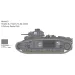 Italeri 1/56 Char B1 Bis tankový model