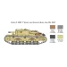 Italeri 1/56 Talianske tanky &amp; Semoventi tankový model