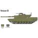 Italeri 1/72 M1 Abrams tank modelárska súprava