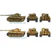 Italeri 1/72 Pz. Kpfw. VI Tiger I Ausf. E Tiger tank 2-dielna modelová sada
