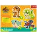 Jurský svet: Roztomilé dinosaury - Prvé Baby puzzle 3-4-5-6 dielikov - Trefl