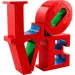 LEGO® ART: LOVE dekoratívny nápis (31214)