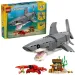 LEGO® Creator: Nebezpečný žralok s truhlou pokladov (31381)