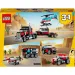LEGO® Creator: Plošinový nákladiak a helikoptéra (31146)