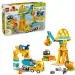 LEGO® DUPLO®: 3 v 1 stavebný pozemok a stavebné stroje (10476)