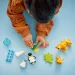 LEGO® DUPLO®: Zvieracie rodiny vo voľnej prírode: Tučniaky a levy (10442)
