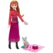 Ľadové kráľovstvo: Anna a malá polárna líška - súprava figúrok, Mattel